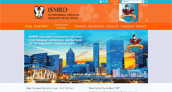 Desktop Screenshot of ismrd.org