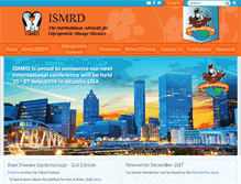 Tablet Screenshot of ismrd.org